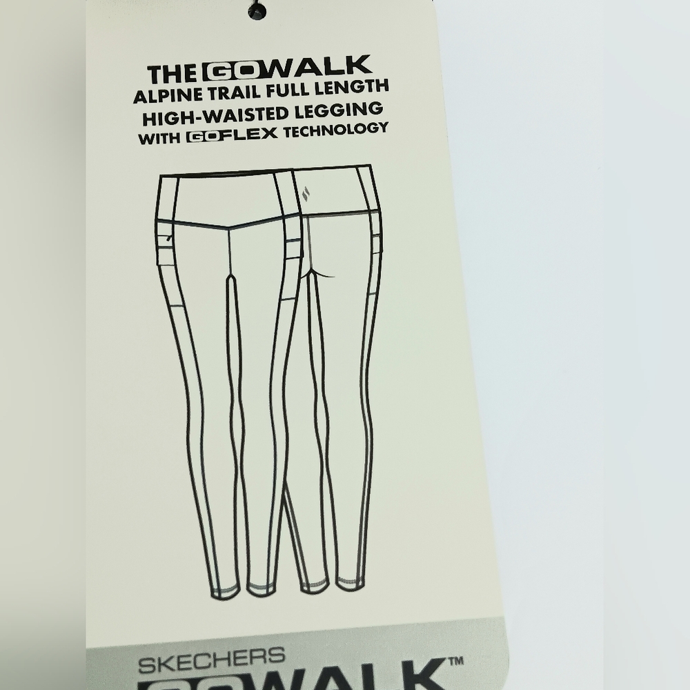 Sketchers‎ Leggings Size XS GoWalk Alpine Trail High Waisted Pink Goflex NEW - Picture 14 of 16